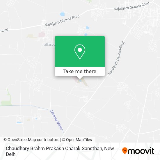 Chaudhary Brahm Prakash Charak Sansthan map