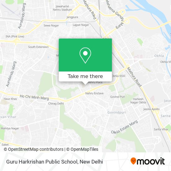 Guru Harkrishan Public School map