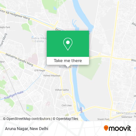 Aruna Nagar map