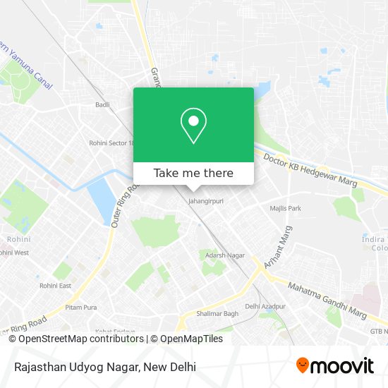 Rajasthan Udyog Nagar map