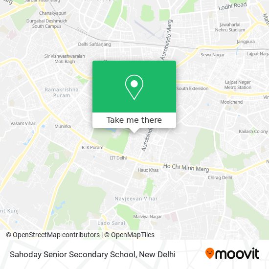 Sahoday Senior Secondary School map