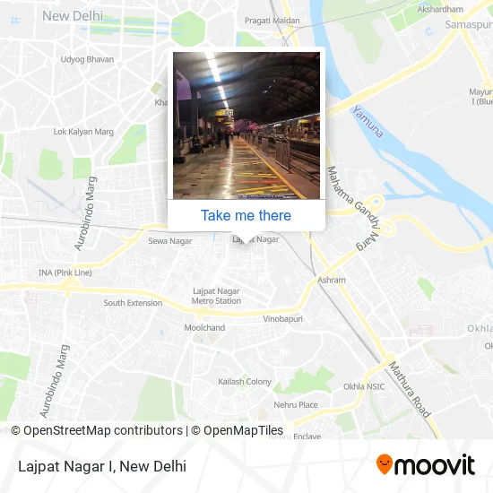Lajpat Nagar I map