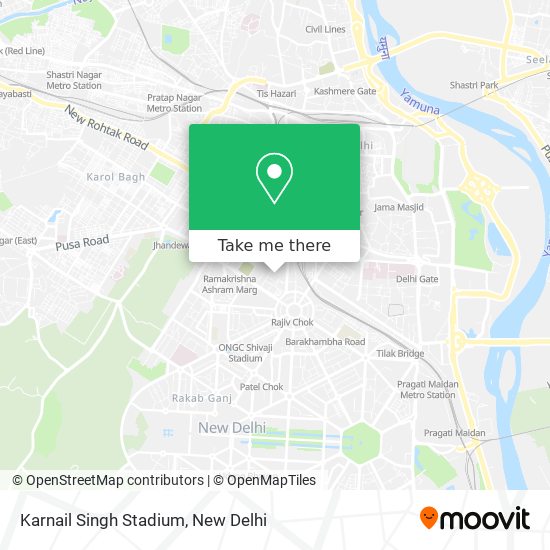Karnail Singh Stadium map