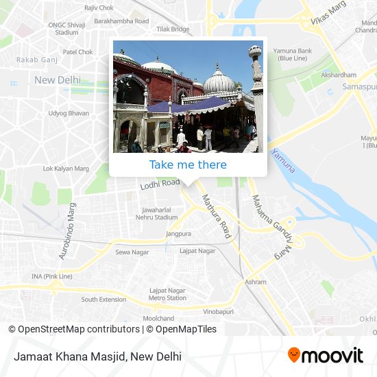 Jamaat Khana Masjid map