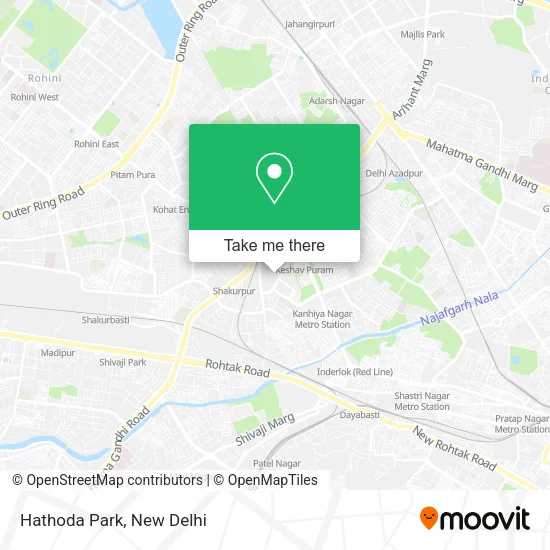 Hathoda Park map