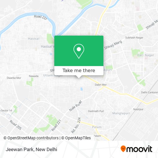 Jeewan Park map