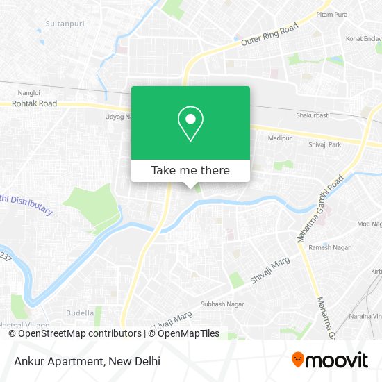 Ankur Apartment map