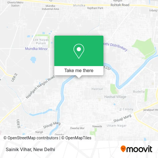 Sainik Vihar map
