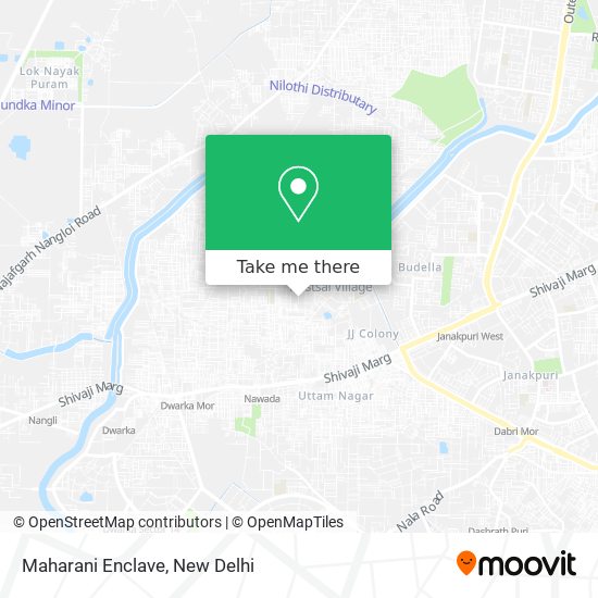 Maharani Enclave map