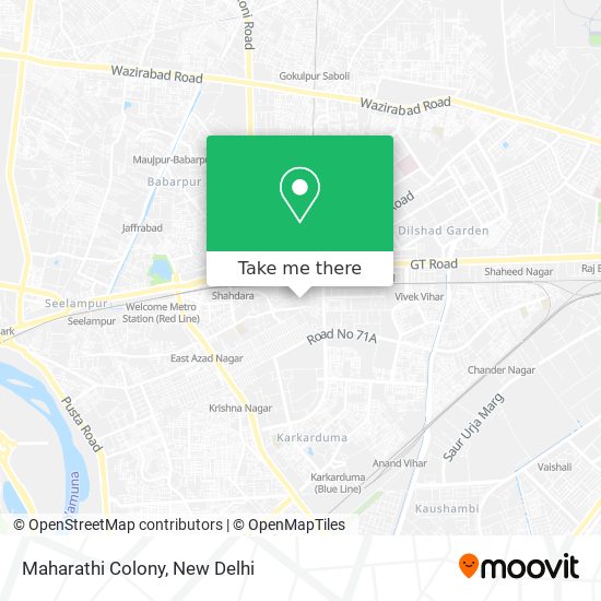 Maharathi Colony map