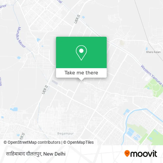 साहिबाबाद दौलतपुर map