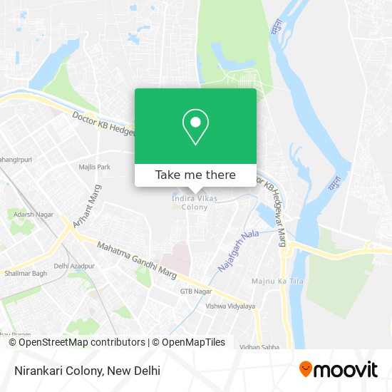 Nirankari Colony map