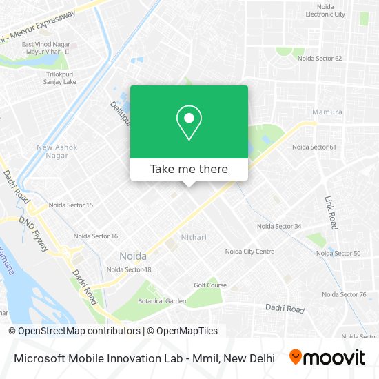 Microsoft Mobile Innovation Lab - Mmil map