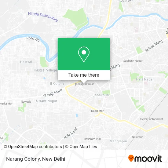 Narang Colony map