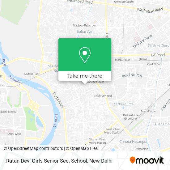 Ratan Devi Girls Senior Sec. School map