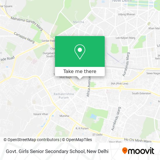 Govt. Girls Senior Secondary School map