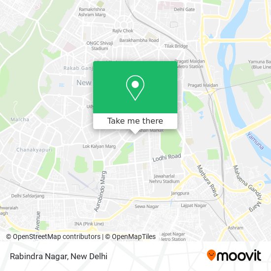 Rabindra Nagar map