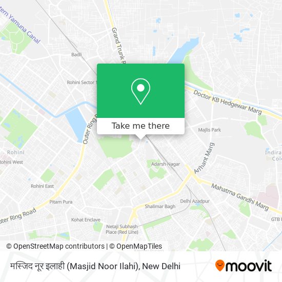 मस्जिद नूर इलाही (Masjid Noor Ilahi) map