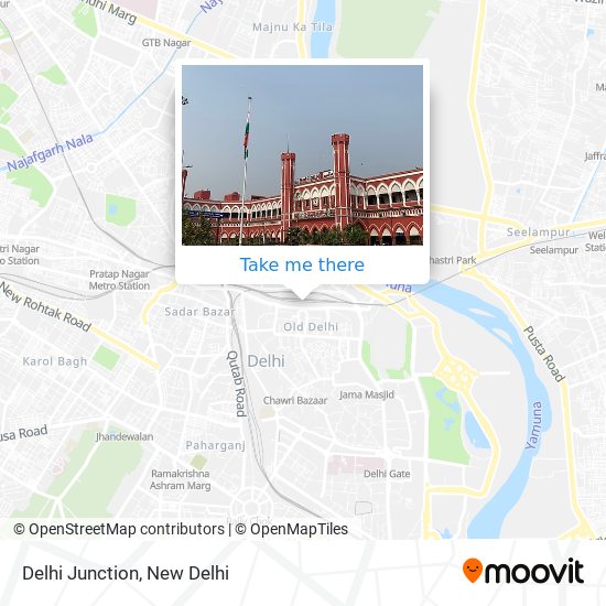 Delhi Junction map