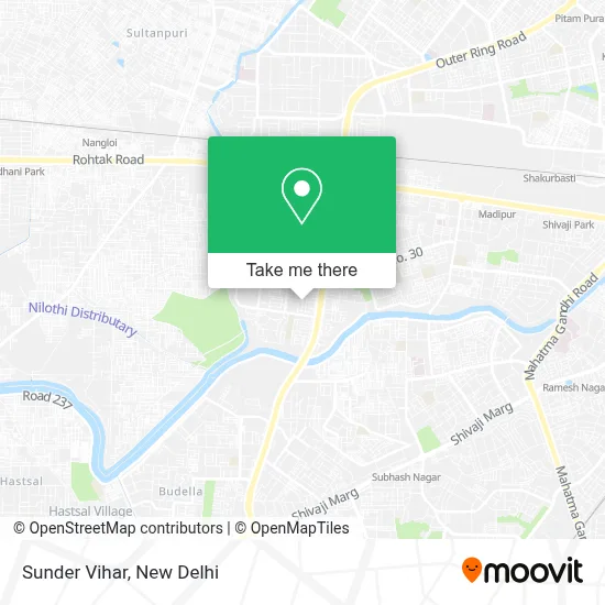 Sunder Vihar map