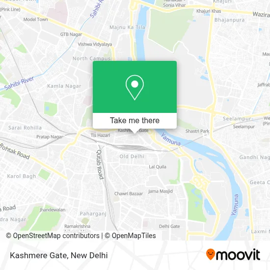 Kashmere Gate map