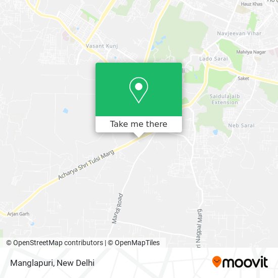 Manglapuri map