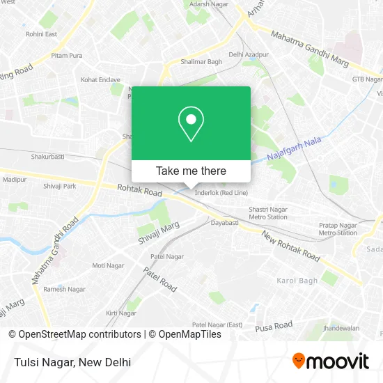 Tulsi Nagar map