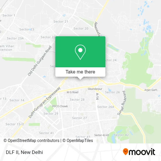 DLF II map
