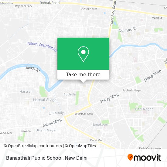 Banasthali Public School map