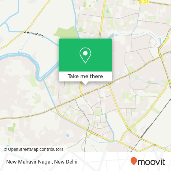 New Mahavir Nagar map
