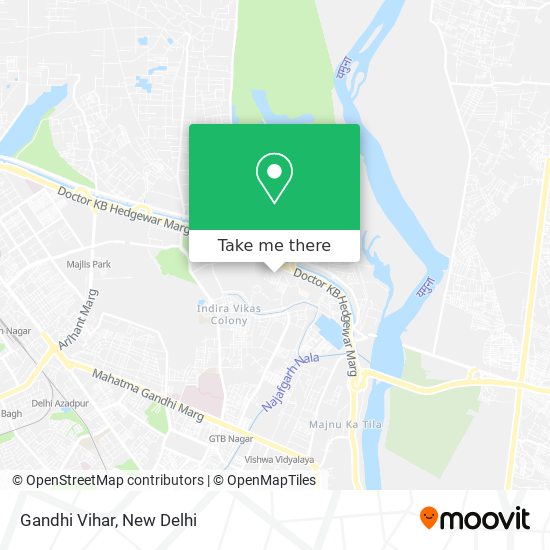 Gandhi Vihar map