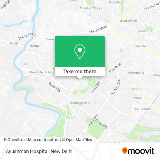 Ayushman Hospital map