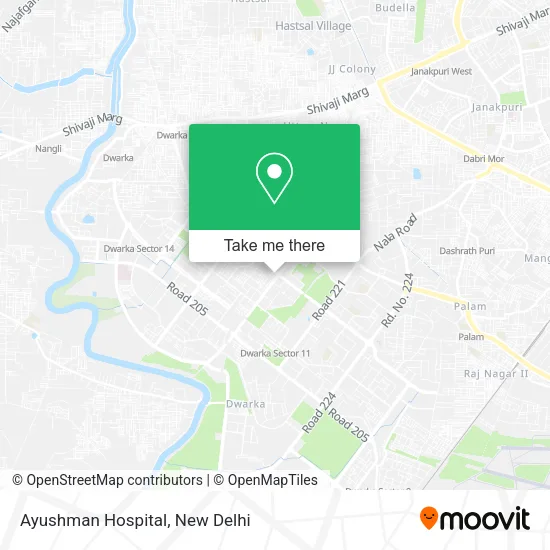 Ayushman Hospital map