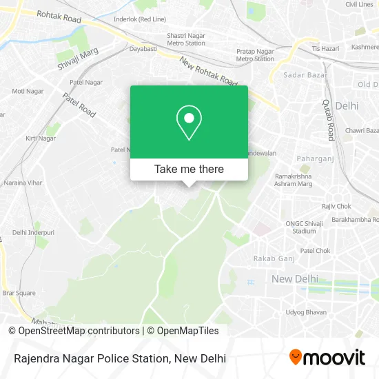 Rajendra Nagar Police Station map