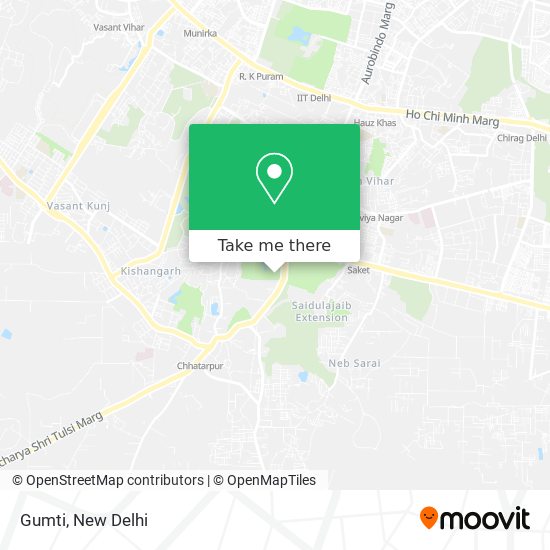 Gumti map