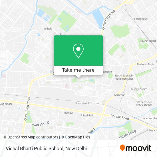 Vishal Bharti Public School map