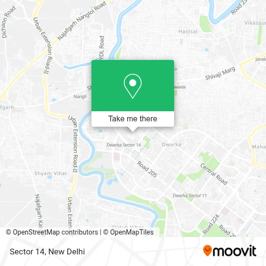 Sector 14 map