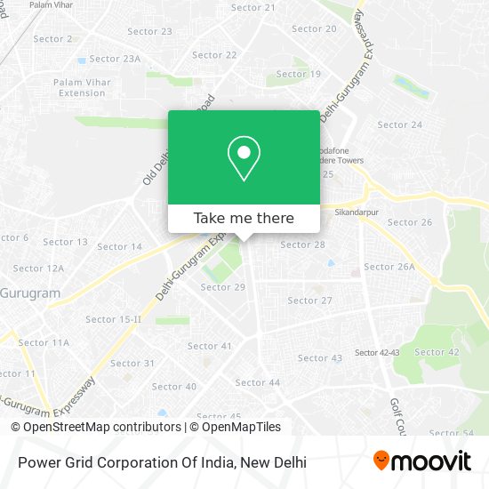 Power Grid Corporation Of India map