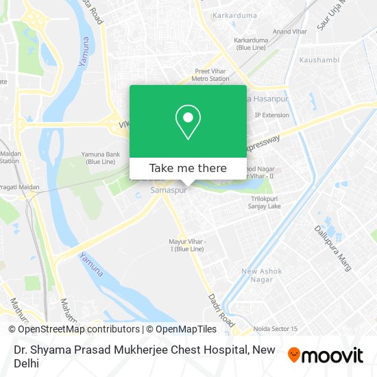 Dr. Shyama Prasad Mukherjee Chest Hospital map