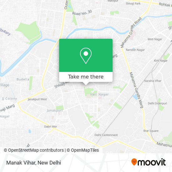 Manak Vihar map