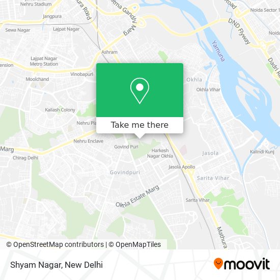 Shyam Nagar map