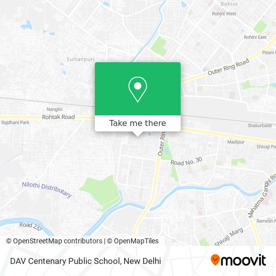 DAV Centenary Public School map