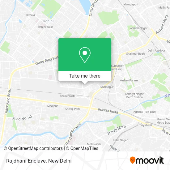 Rajdhani Enclave map