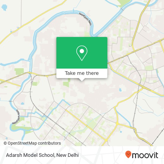 Adarsh Model School map