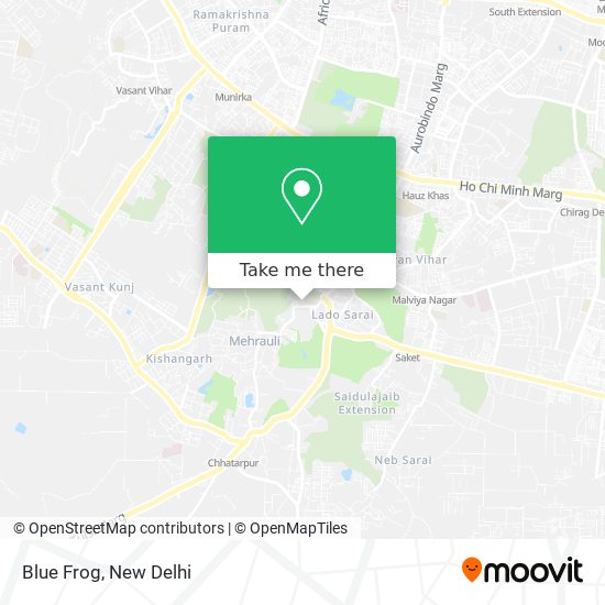 Blue Frog map