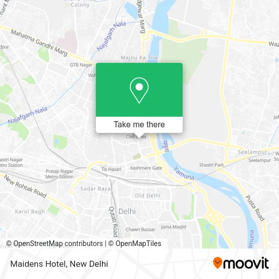 Maidens Hotel map