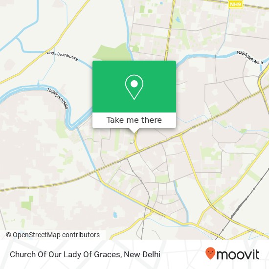 Church Of Our Lady Of Graces map