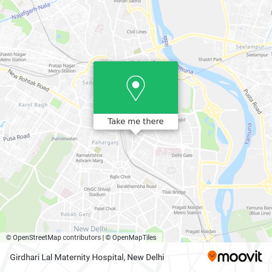Girdhari Lal Maternity Hospital map