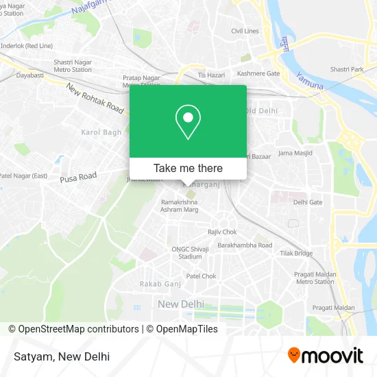 Satyam map
