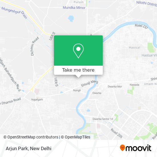 Arjun Park map